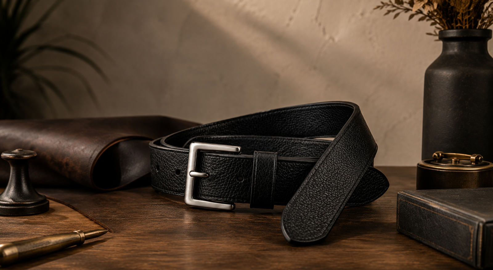 Salafil Men's Leather Belts